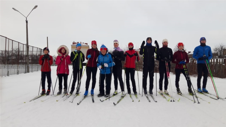 Лыжная эстафета «Путь к победе»