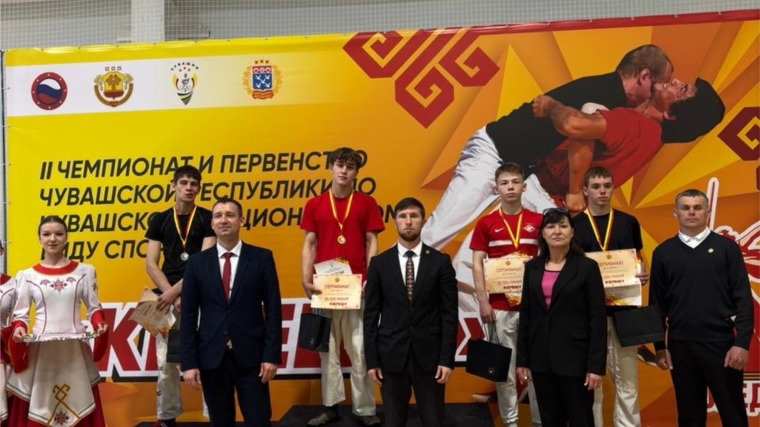 Две золотые награды завоевали воспитанники СШ им. В.П. Воронкова на Чемпионате Чувашской Республики по керешу!